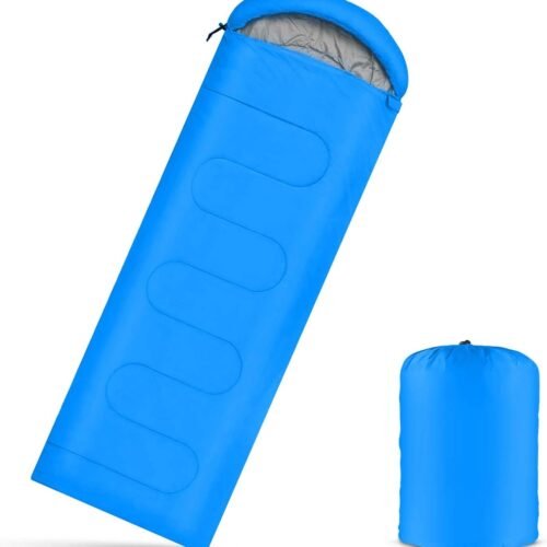 Camping Sleeping Bags for Adults Kids Waterproof Lightweight Sleeping Bag for Cold Weather or Warm Backpacking Hiking Mountaineering Indoor Outdoor Use