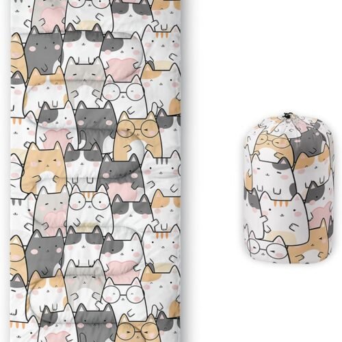 Camping Sleeping Bags,3 Season Warm & Cool Weather,Lightweight,Waterproof Sleeping Bags for Adults & Kids,Traveling,and Outdoors,Camping Gear Equipment