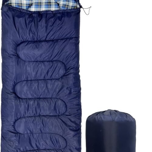0 Degree Winter Sleeping Bag for Adults, 4 Season Warm Cold Weather Sleeping Bag with Compression Sack for Camping Hiking Backpacking Outdoor Travel